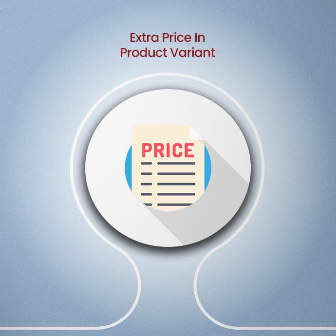 Extra Price In Product Variant