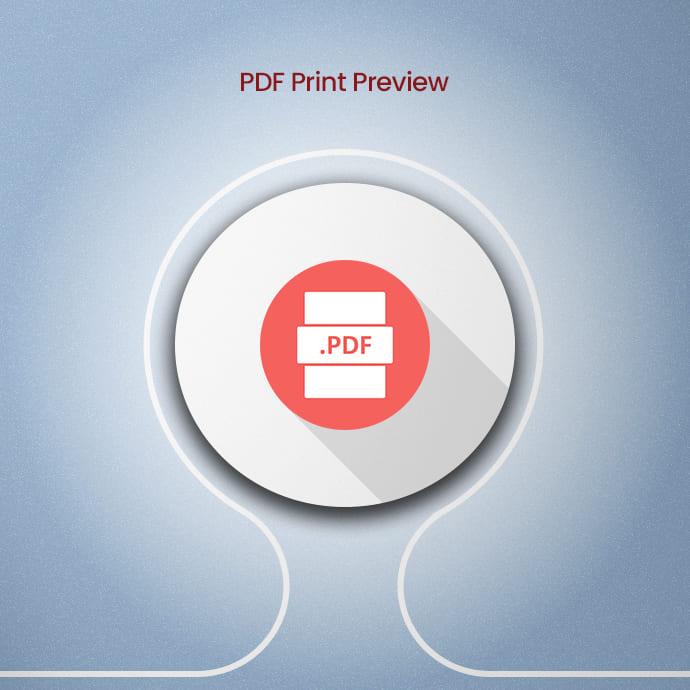 PDF Print Preview