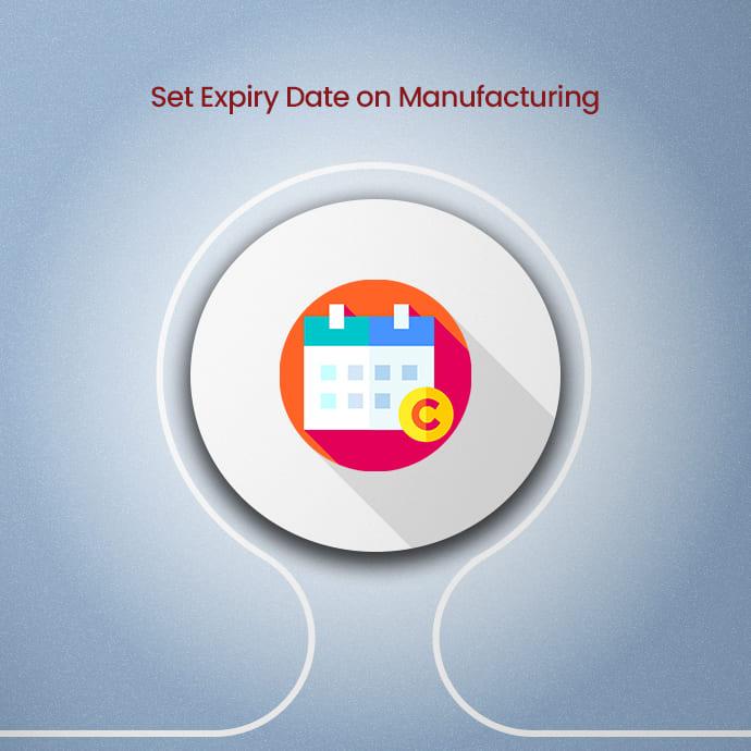 Set Expiry Date on Manufacturing