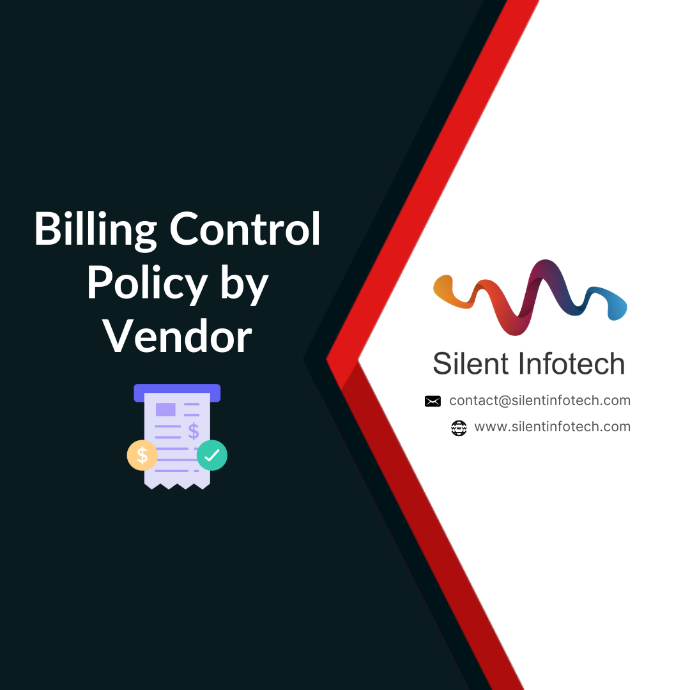 Billing Control Policy By Vendor