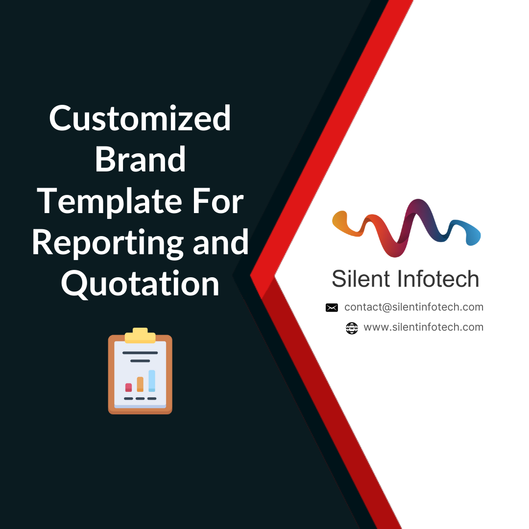Customized Brand Template For Quotation