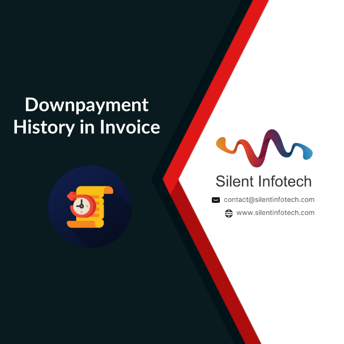  Downpayment History in Invoice Downpayment History in Invoice