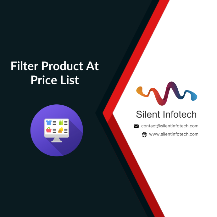 Filter Product At Price List