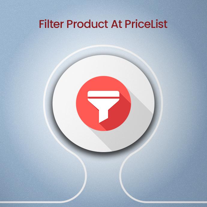 Filter Product At Price List