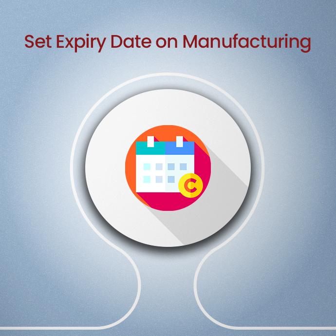 Set Expiry Date on Manufacturing