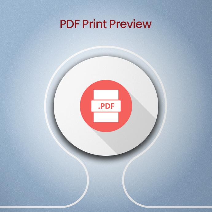 PDF Print Preview