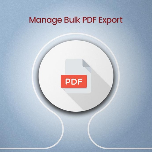Manage Bulk pdf Export
